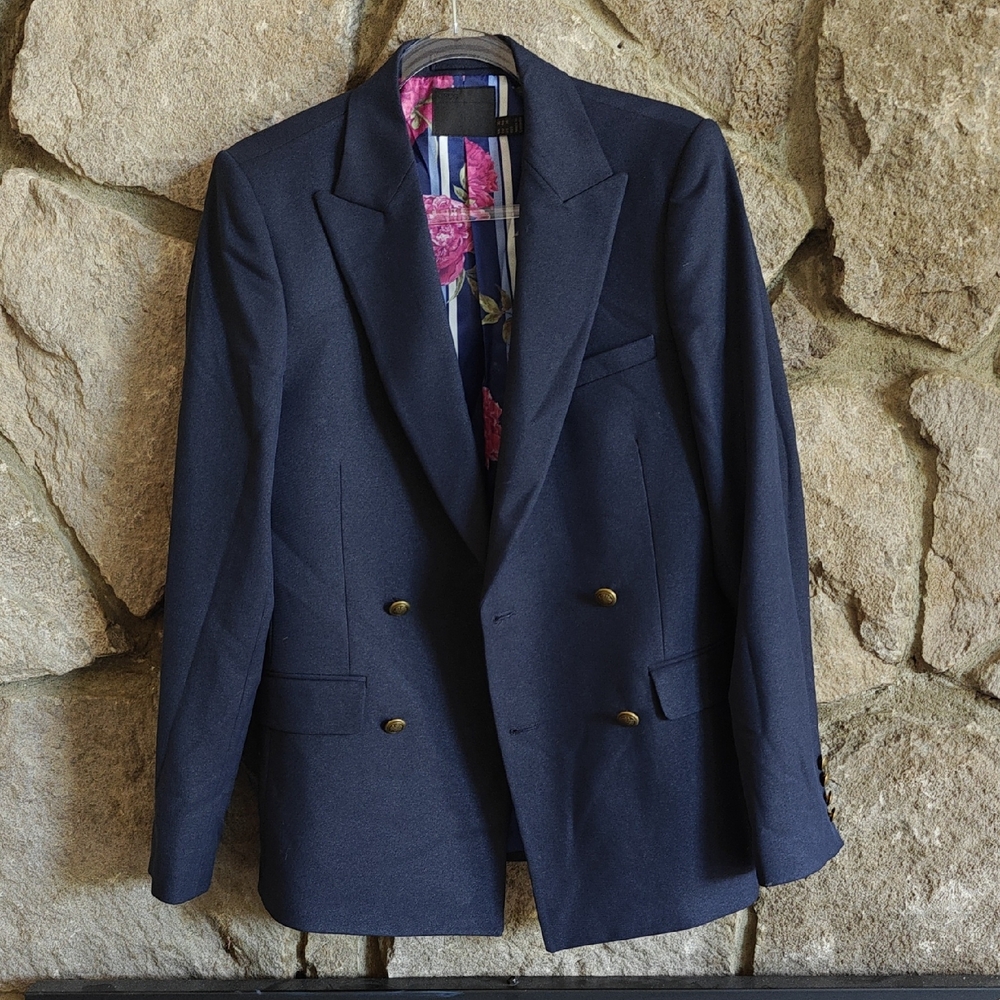 ASOS Blue Sport Coat with Modern Fit
